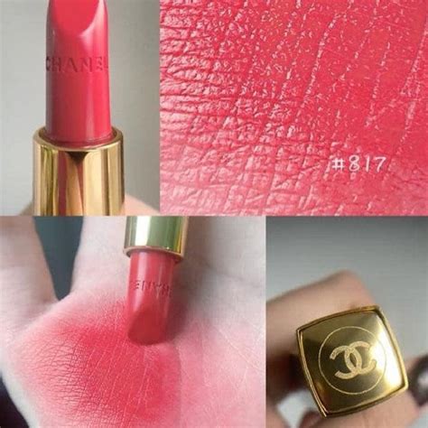 chanel rouge allure 817